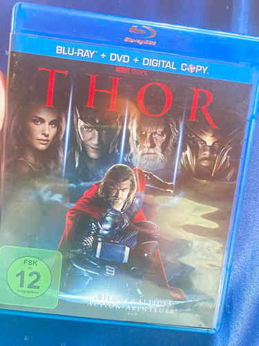 Marvel studios thor blu ray - thor, blu-ray