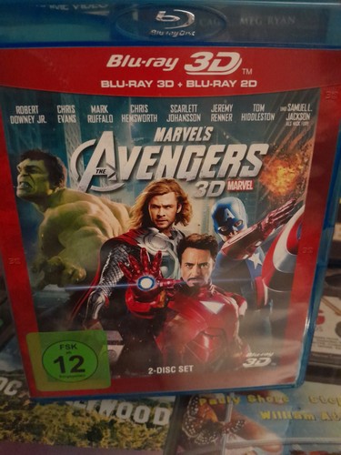 The avengers blu ray 2d - avengers, 3d
