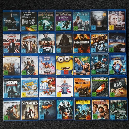Blu ray auswahl verschiedene - blu-ray,