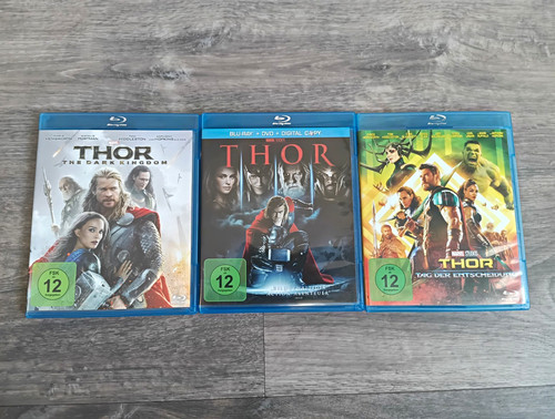 Marvel thor blu ray set - thor, blu-ray