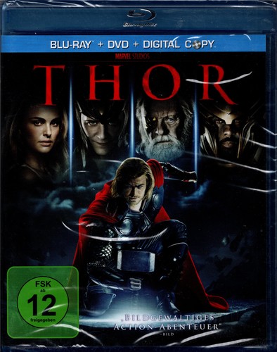 Thor blu ray dvd - +, +
