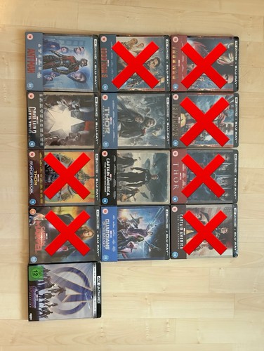 Mcu infinity saga blu - infinity,